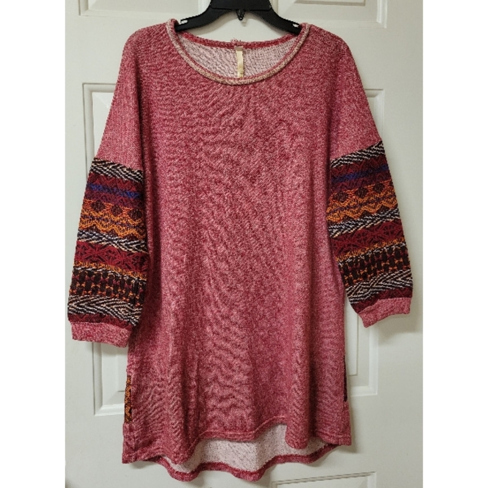 Uncle Frank Dress Woven Extra Small XS Multicolor Stripe Boho Hippie Cotton